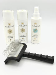 Langhaar Pflegeset für Zuhause